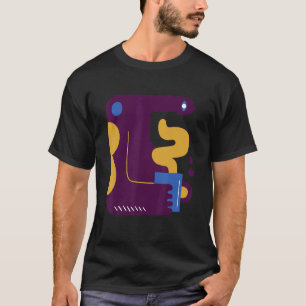 Coffe Abstract Surreal Cymbols 1 T-Shirt