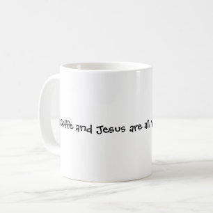 Coffe and Jesus Mug