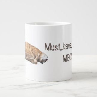 Coffe Cat Large Coffee Mug