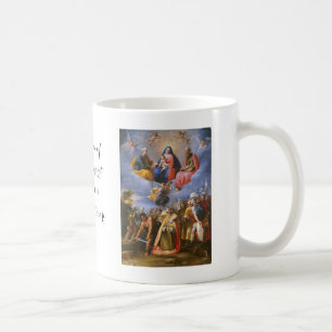coffe cup of saint margaret, vintage art