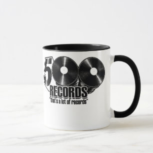 Coffe Mug - 500 Records Logo