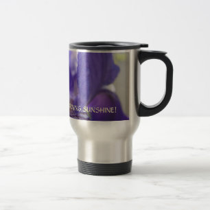 COFFE MUG GIFTS Purple Iris Flower Coffee Mugs