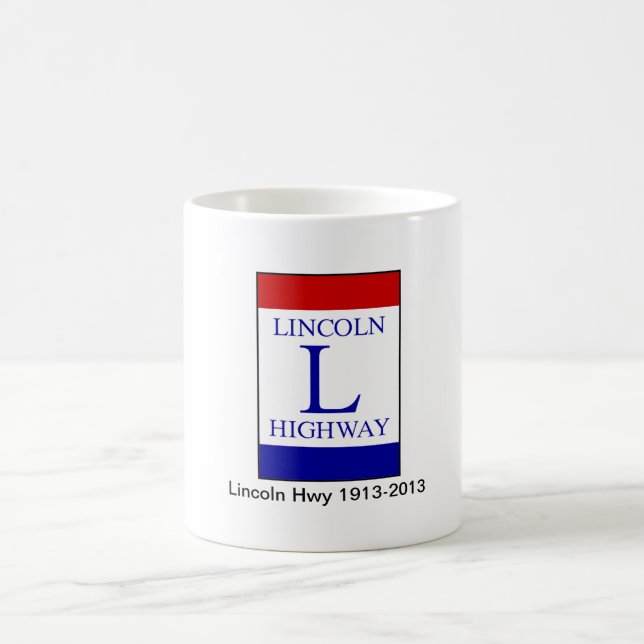 Coffe Mug Lincoln Hwy by R Crooks (Center)