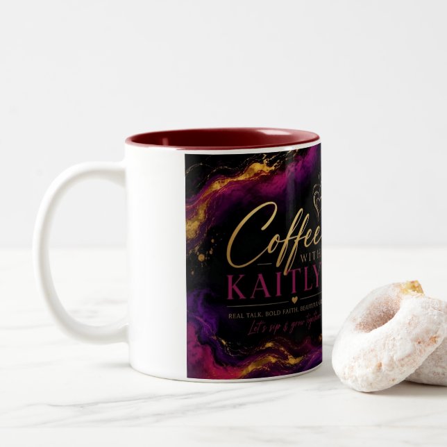 Coffe With Kaitlyn Mug (With Donut)