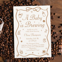Coffee A Baby is Brewing Baby Shower