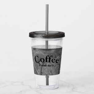 Coffee Acrylic Tumbler