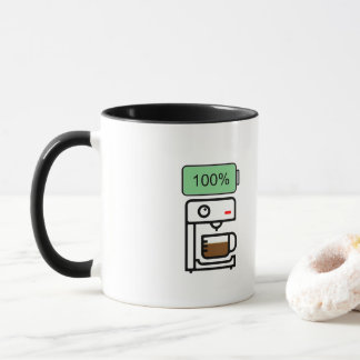 Coffee addiction design mug
