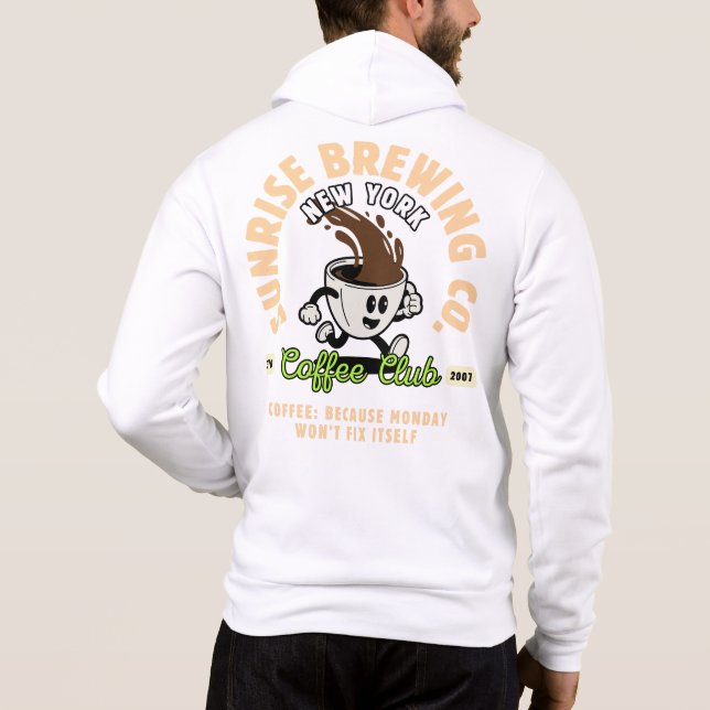 Coffee Addicts Hoodie (Back)