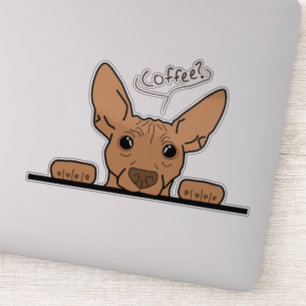 Coffee? AHT Vinyl Sticker