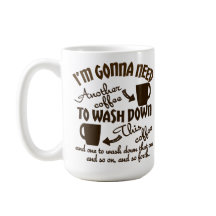 Coffee Allegiance Comical Caffeine Typography