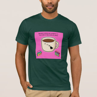 Coffee and '80s Music in Hawaii T-shirt