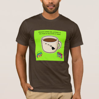 Coffee and '80s Music in Hawaii T-shirt