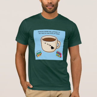 Coffee and '80s Music in Hawaii T-shirt