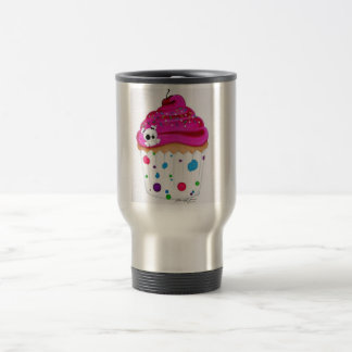 Coffee and a Cupcake Travel Mug
