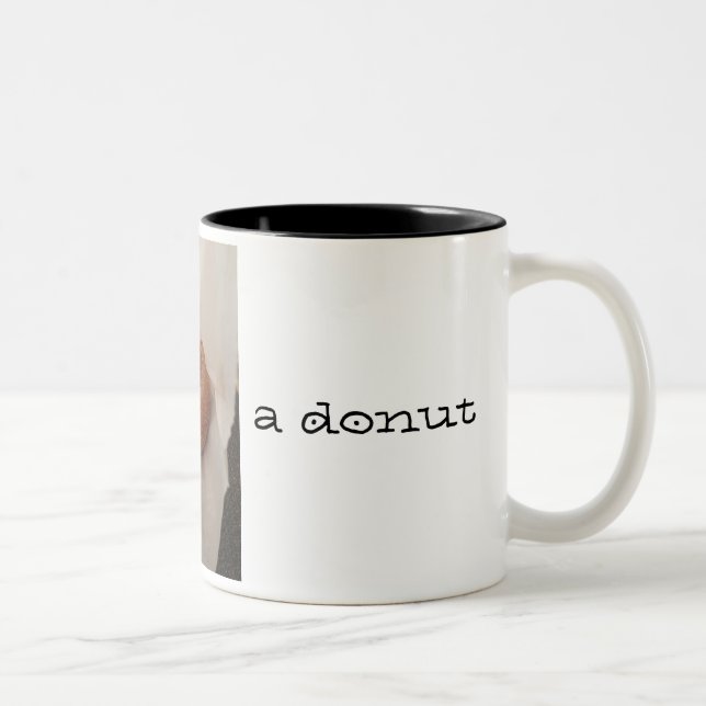 Coffee and a Doughnut Mug (Right)
