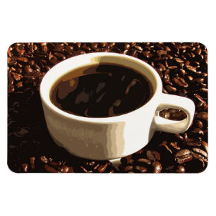 Coffee and Beans Magnet