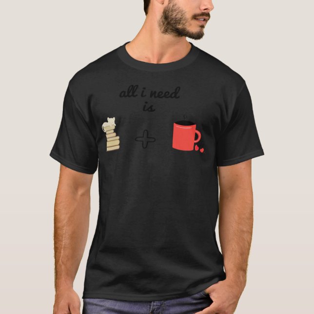 Coffee and books barista championship barista  T-Shirt (Front)