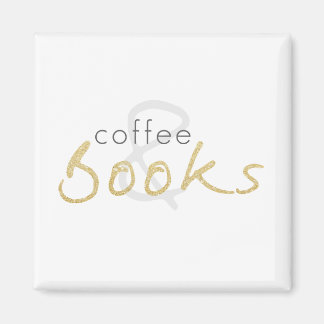 Coffee and Books Magnet