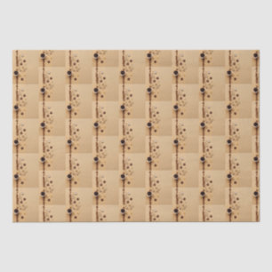 Coffee and buttonmix tissue paper