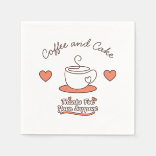 Coffee and Cake Napkin