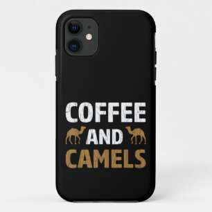 Coffee And Camels Funny Camel Animal Lover Graphic iPhone 11 Case