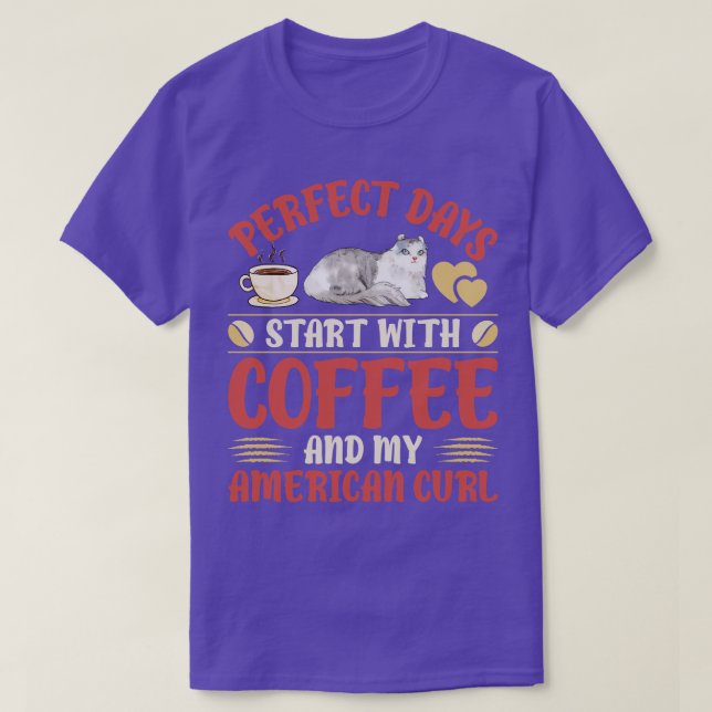 Coffee And Cats 6 T-Shirt (Design Front)