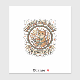 Coffee And Cats Cat Coffee Vintage Vector Art Shir