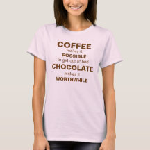 COFFEE and chocolate