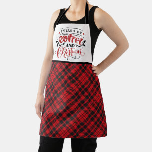 Coffee and Christmas Apron