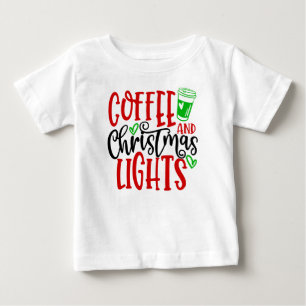 Coffee And Christmas Lights-50450 Baby T-Shirt