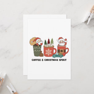 Coffee And Christmas Spirit Invitation