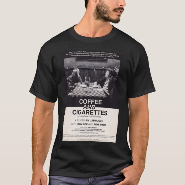 Coffee and Cigarettes by Jim Jarmusch Wallpaper Es T-Shirt (Front)