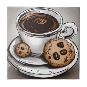Coffee and Cookies  Tile