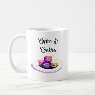 Coffee and Cookies Watercolor  Mug