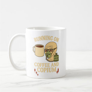 Coffee and Copium Crypto Mug