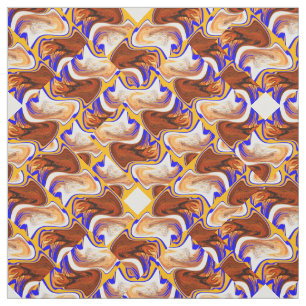 Coffee and cream fabric