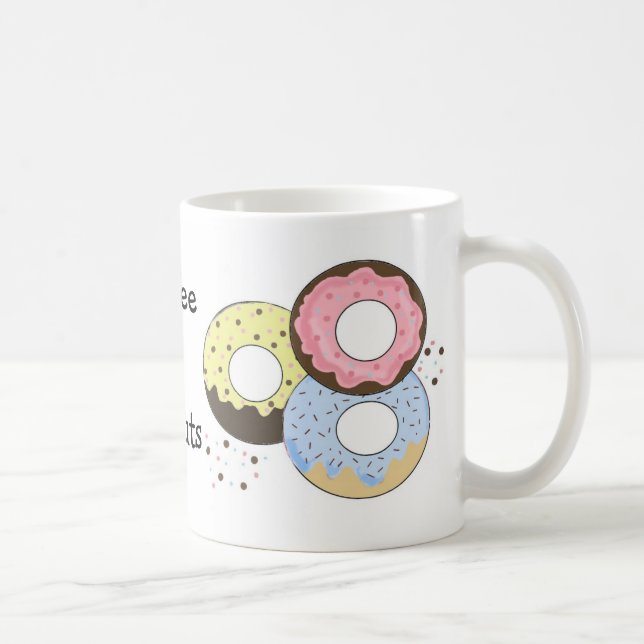 Coffee and Doughnuts Mug (Right)