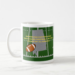 Coffee and Football in Alabama  Mug