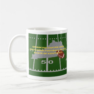 Coffee and Football in Kentucky Coffee Mug