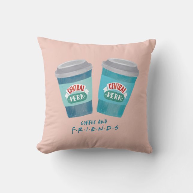 Coffee and FRIENDS™ Cushion (Front)