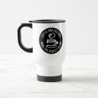 Coffee and Friends, Make the Perfect Blend Travel Mug