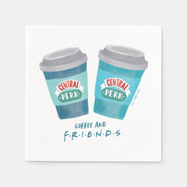 Coffee and FRIENDS™ Napkin (Front)