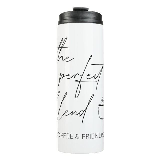 Coffee and friends thermal tumbler (Front)
