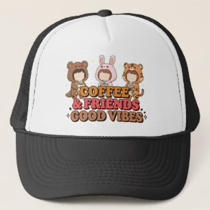 Coffee and Friends Trucker Hat
