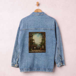 Coffee and Garden Personalised Coffee Lover Denim Jacket
