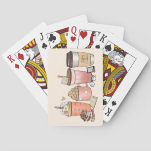 Coffee and Literature Playing Cards