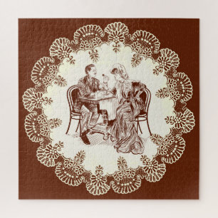 coffee and love jigsaw puzzle