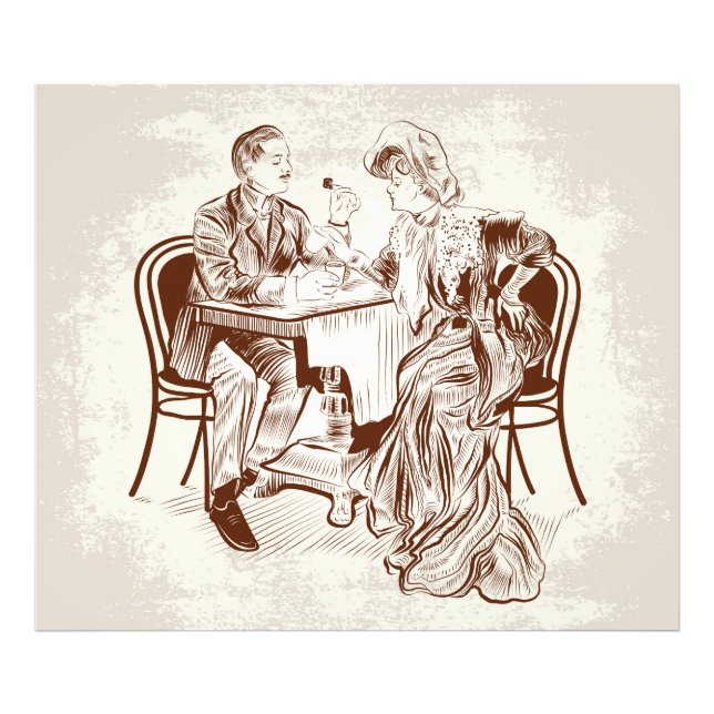 coffee and love photo print (Front)