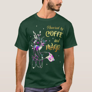 Coffee And Magic Wiccan Goth Witch T-Shirt