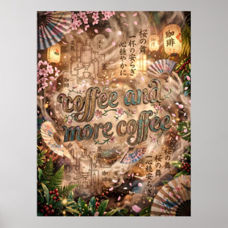 coffee and more coffee poster